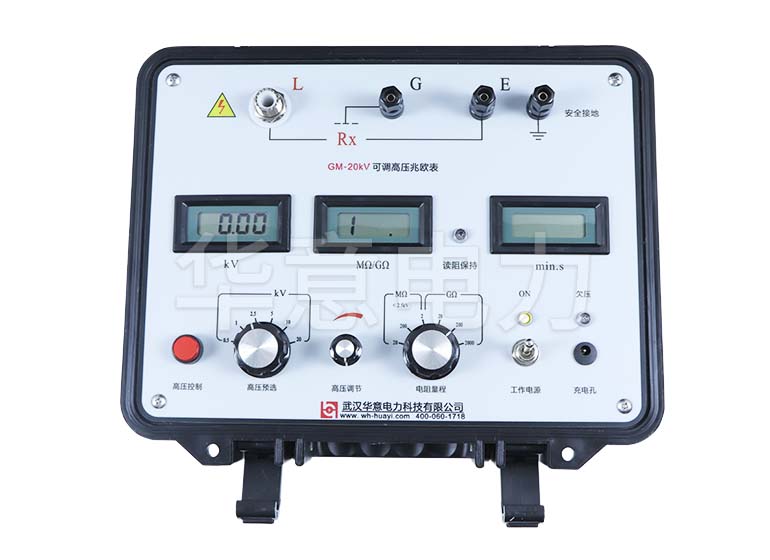 GM 系列可调高压数字兆欧表